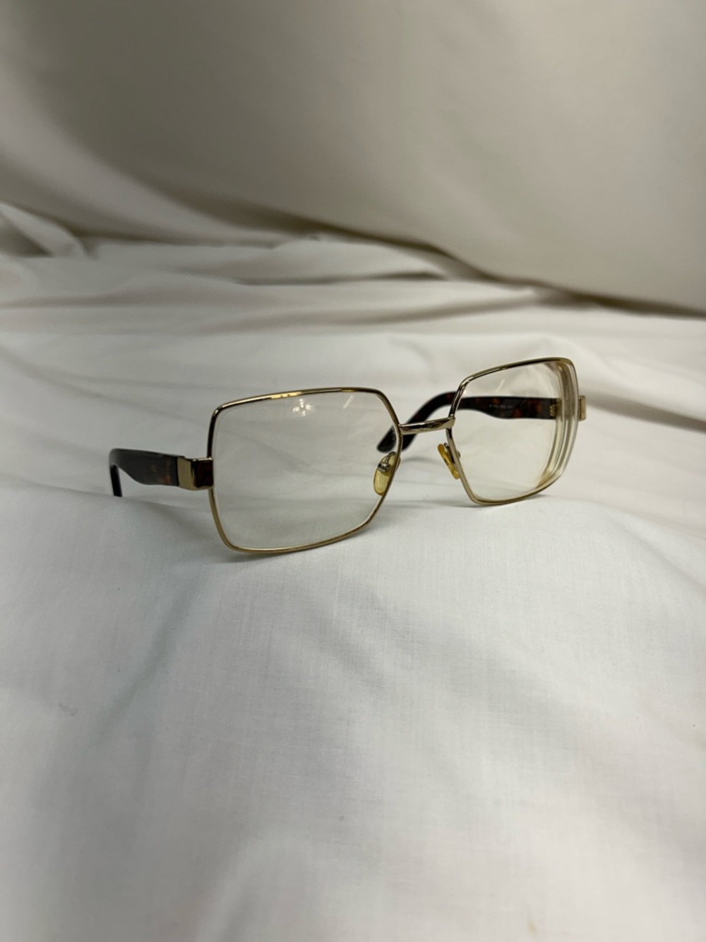 Kate Spade Women's Eyeglass Frames Gold Squared Oversized Brown Tortoise Shell